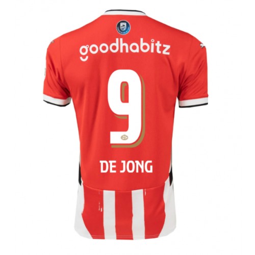 Pánský Fotbalový dres PSV Eindhoven Luuk de Jong #9 2024-25 Domácí Krátký Rukáv